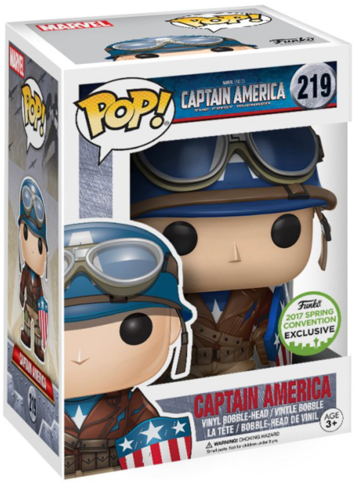 POP! Marvel: 219 CA, CPT America Exclusive