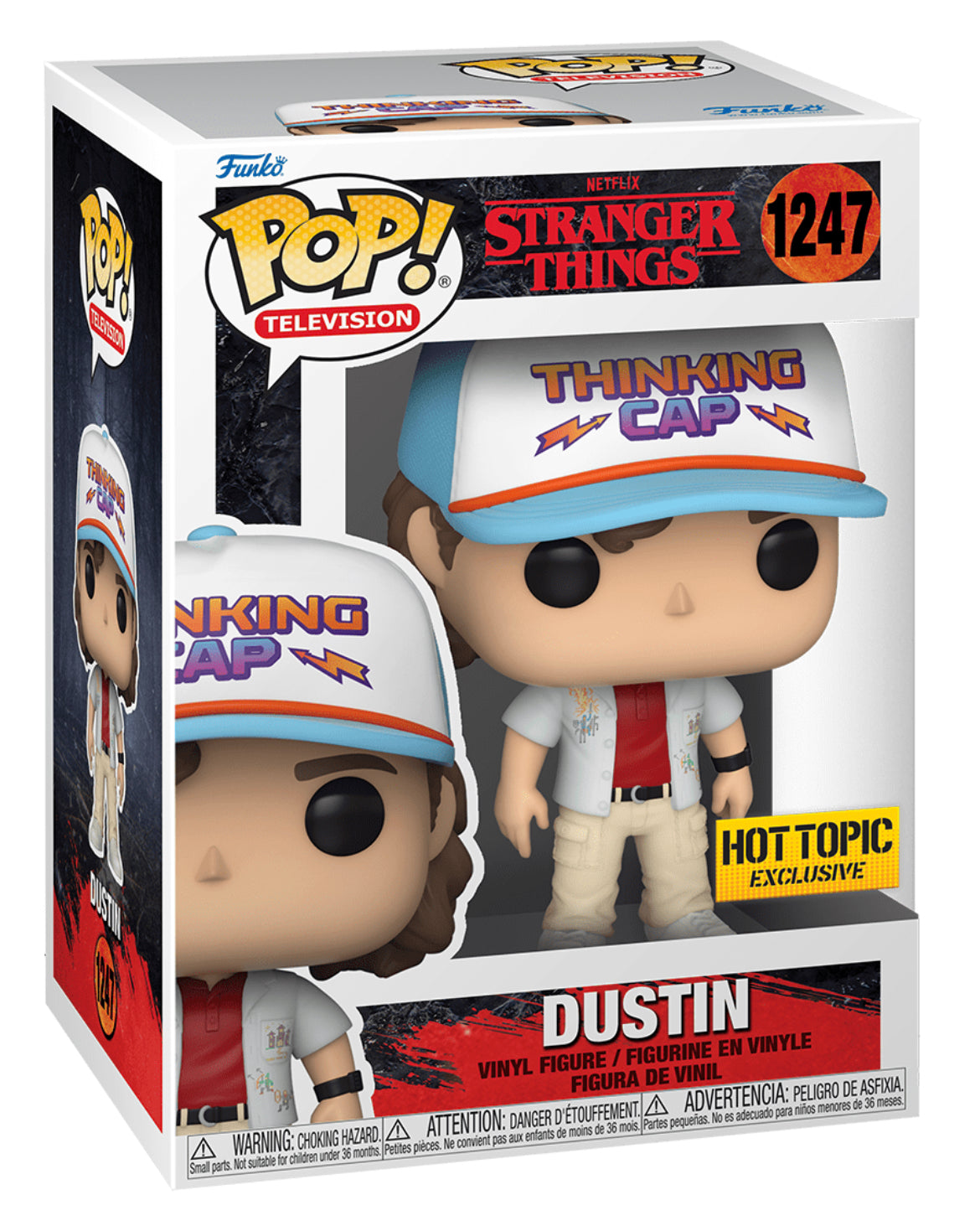 POP! Television: 1247 Stranger Things, Dustin Exclusive