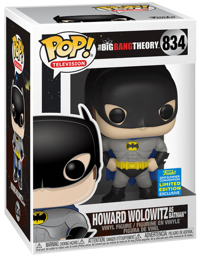 POP! Television: 834 The Big Bang Theory, Howard Wolowitz (Batman) Exclusive