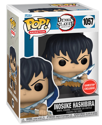 POP! Animation: 1057 Demon Slayer, Inosuke Hashibira Exclusive