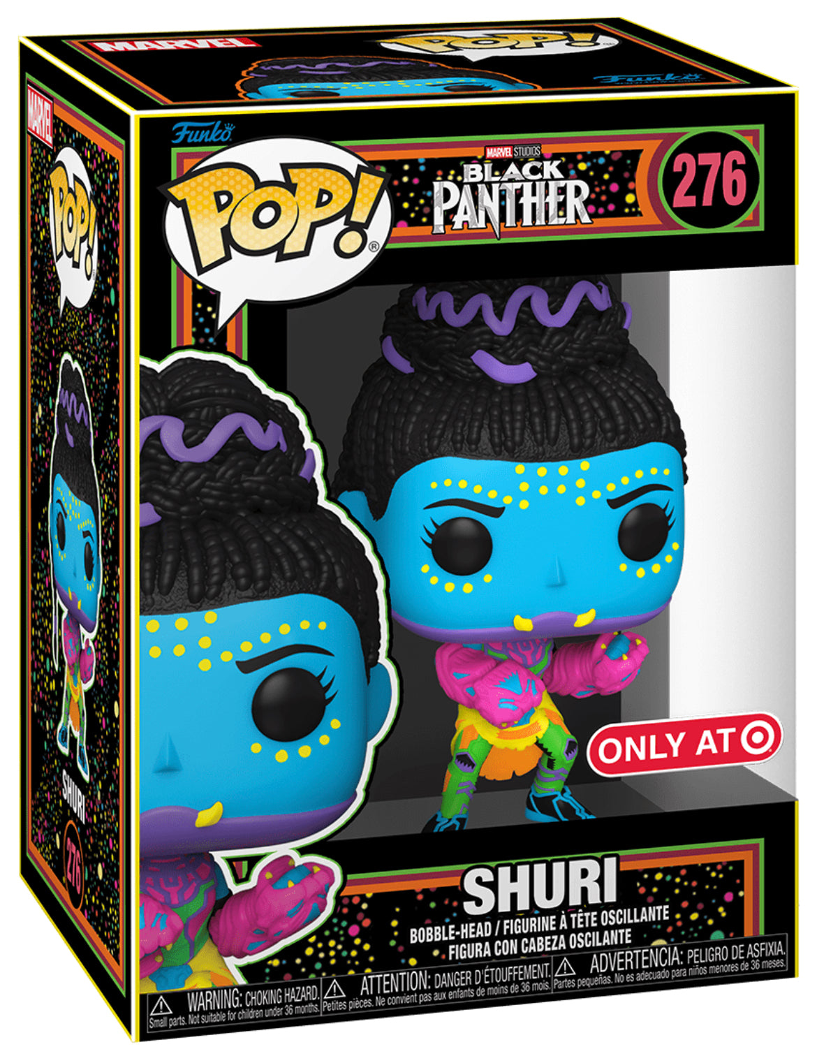 POP! Marvel: 276 Black Panther, Shuri (BL) Exclusive