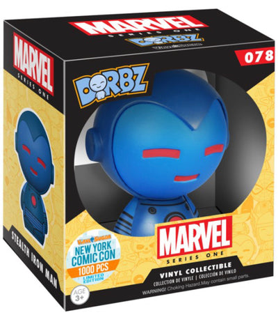 Dorbz: 078 Marvel, Iron Man (Stealth Suit) (1,000 PCS) (Vinyl Sugar) Exclusive