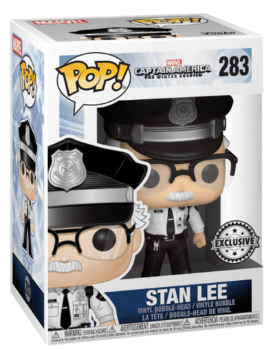 POP! Marvel: 283 CPT America Winter Soldier, Stan Lee Exclusive