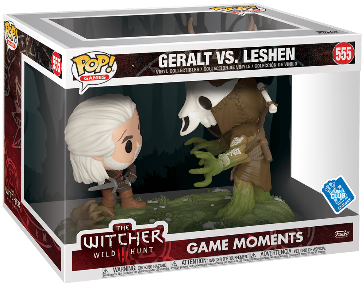 POP! Games (Game Moments): 555 The Witcher 3, Geralt vs Leshen Exclusive