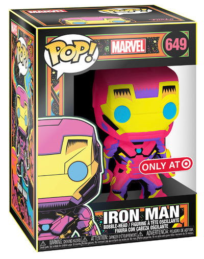 POP! Marvel: 649 Iron Man (BL) Exclusive