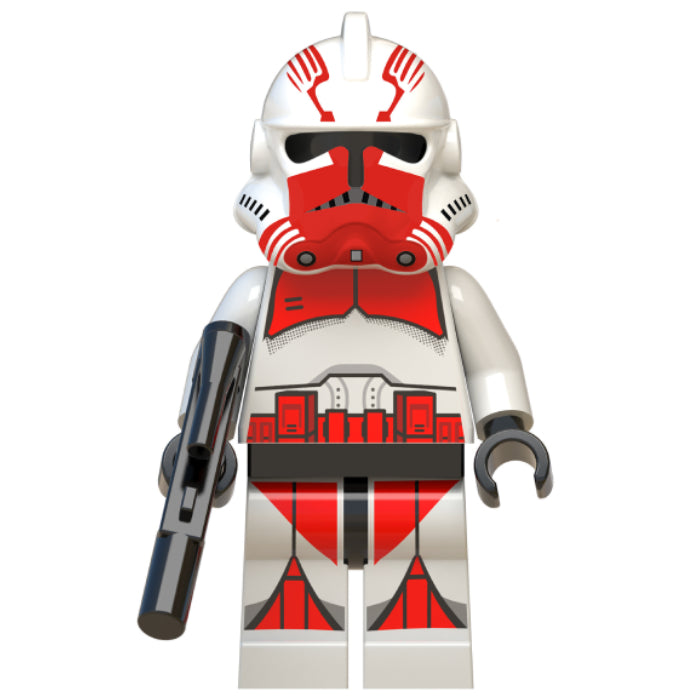 Commander Thorne Coruscant Guard Phase 1 Clone Trooper (Star Wars) - Custom Building Blocks Mini Figures Compatible with LEGO