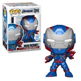 Funko Pop! Vinyl: Marvel: Avengers Endgame - Iron Patriot (Metallic) Funko Shop Exclusive