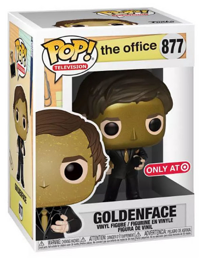 POP! Television: 877 The Office, Goldenface (GT) Exclusive