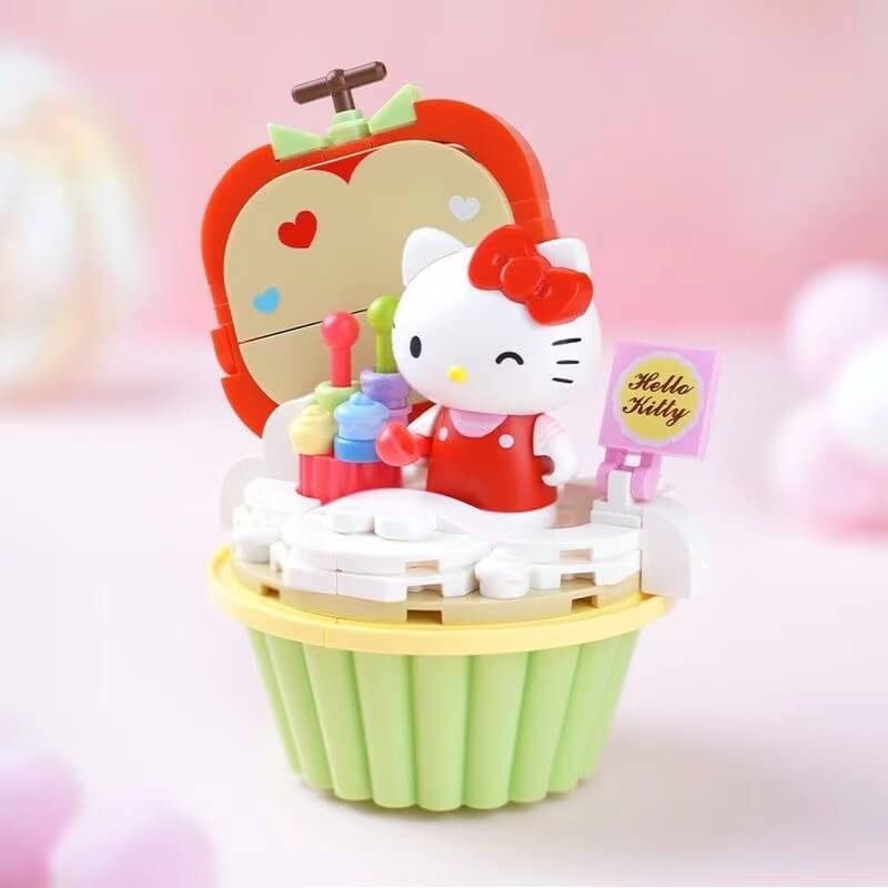 Keeppley X Sanrio Characters Building Blocks Set: Cupcakes