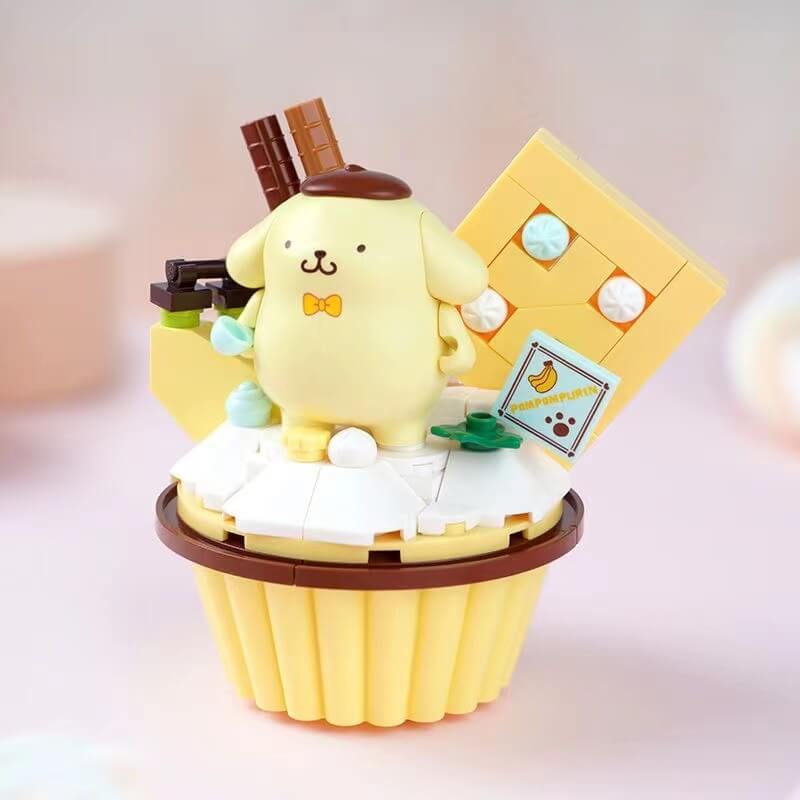 Keeppley X Sanrio Characters Building Blocks Set: Cupcakes