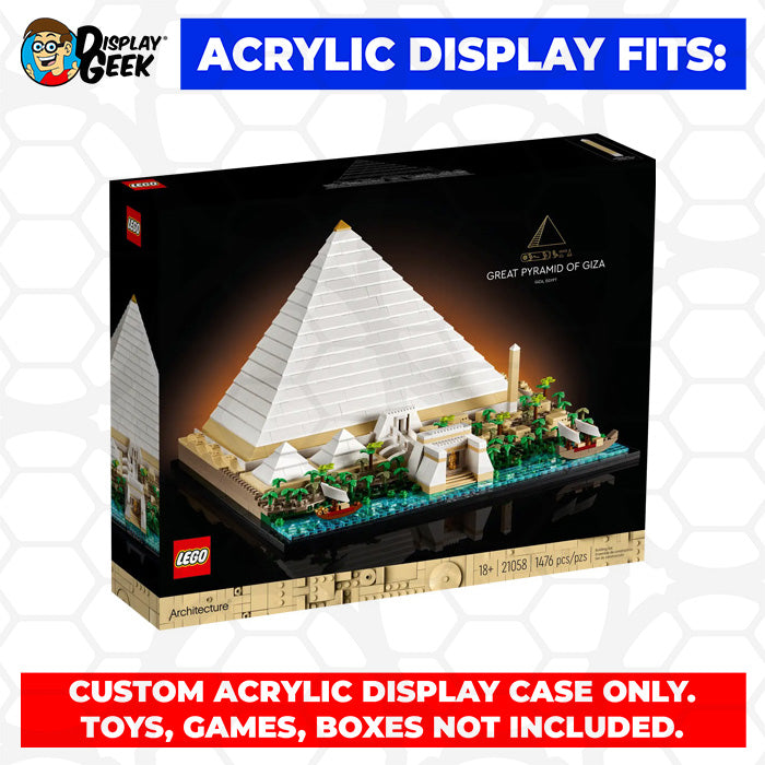 Architecture Great Pyramid of Giza 21058 1476 Pcs top