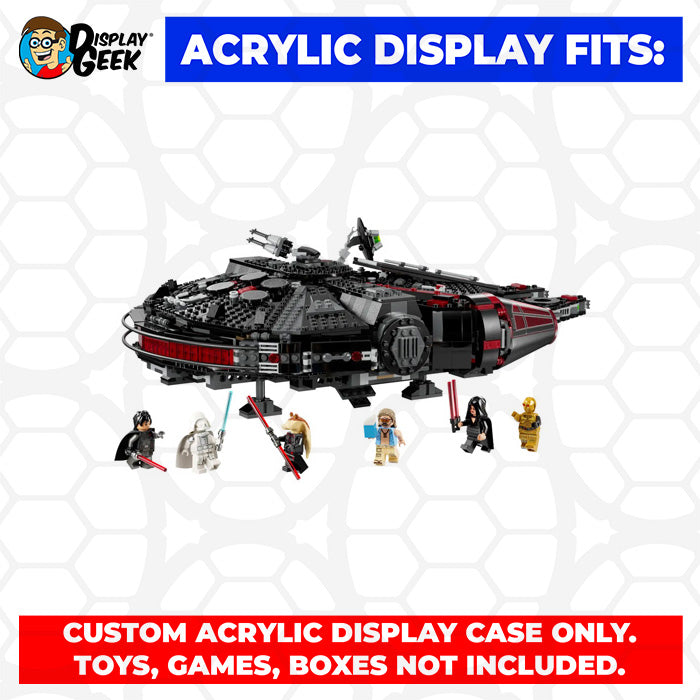 【70％OFF】 Acrylic Custom thick 3mm - 75389 LEGO Display Star for Case ぬいぐるみ