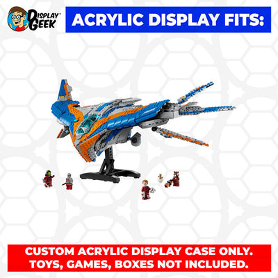 Custom Acrylic Display Case for LEGO Model 76286 - The Milano (3mm thick, UV Resistant) 12h x 27w x 14.5d