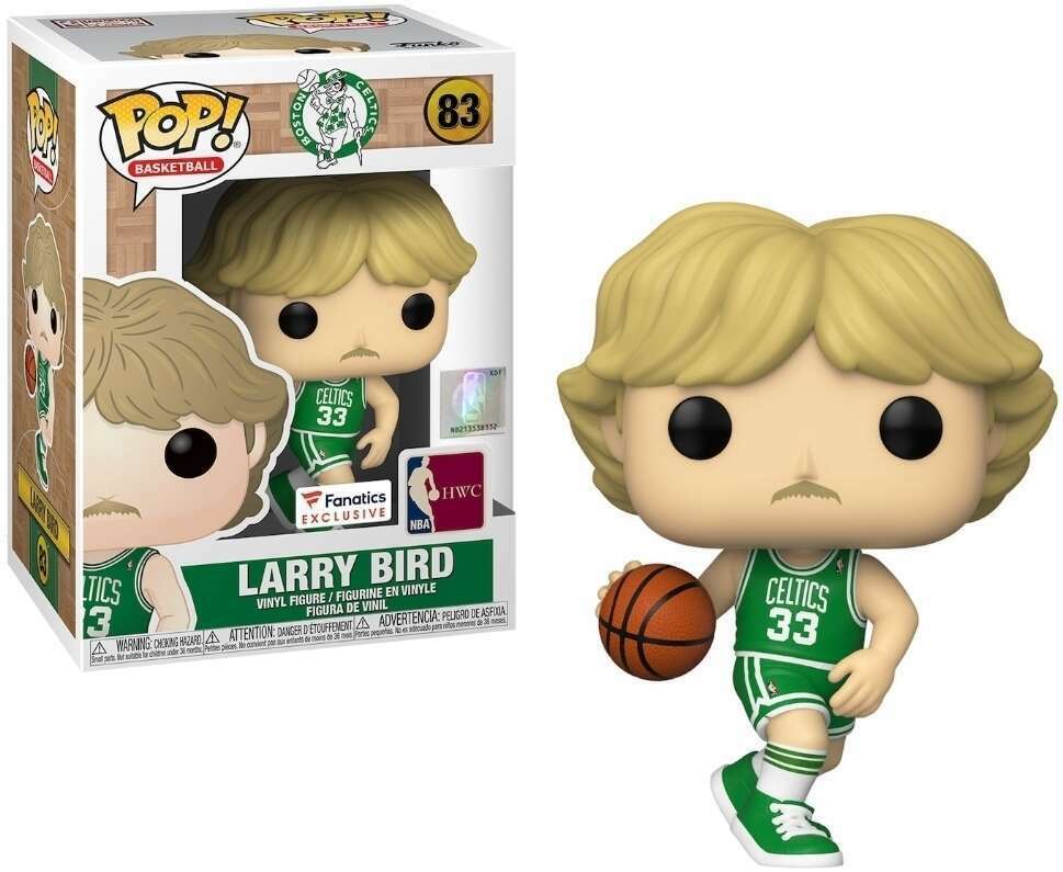 POP! Basketball: 83 Boston Celtics, Larry Bird (Away Jersey) Exclusive