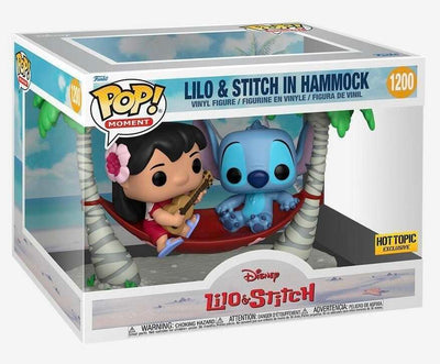 POP! Moment (Disney): 1200 Lilo and Stitch, Lilo and Stitch in Hammock Exclusive