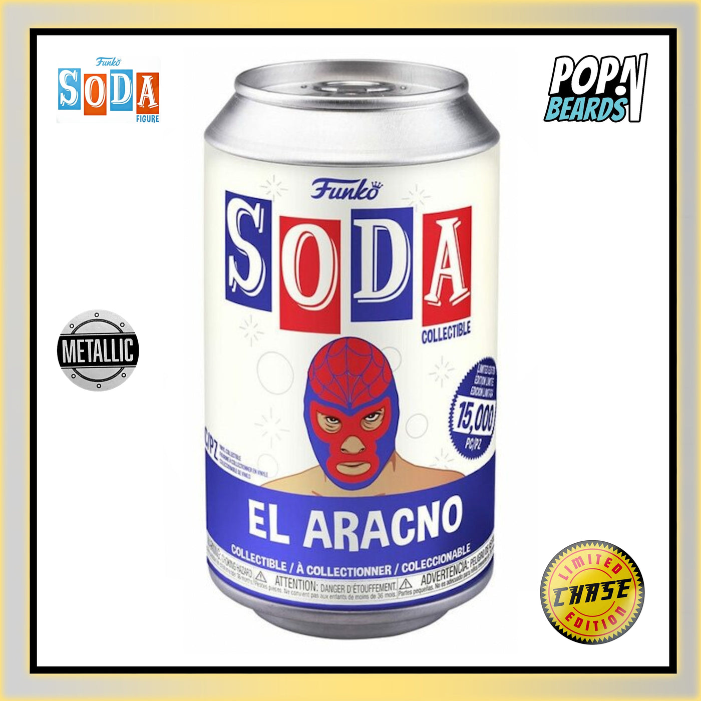 Vinyl Soda: Marvel (Luchadores), El Aracno (Spider-Man)