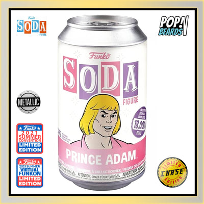 Vinyl Soda: Television (MOTU), Prince Adam Exclusive