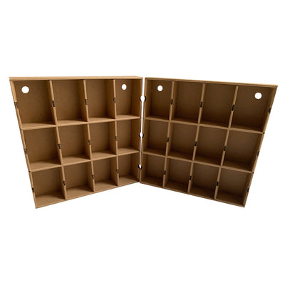 KUBBIE ECONOMY Funko Pop In Box Display Case Wall Mountable Stackable Pop Shelf Cardboard