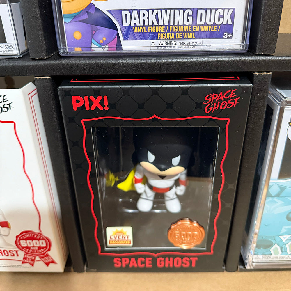 Perfect Display for Thrilljoy Pix - Cardboard GRAIL KUBBIE BLACK (3x2) In Box Display Case for Funko Pops in Acrylic Pop Shield Armor and Thrilljoy Pix