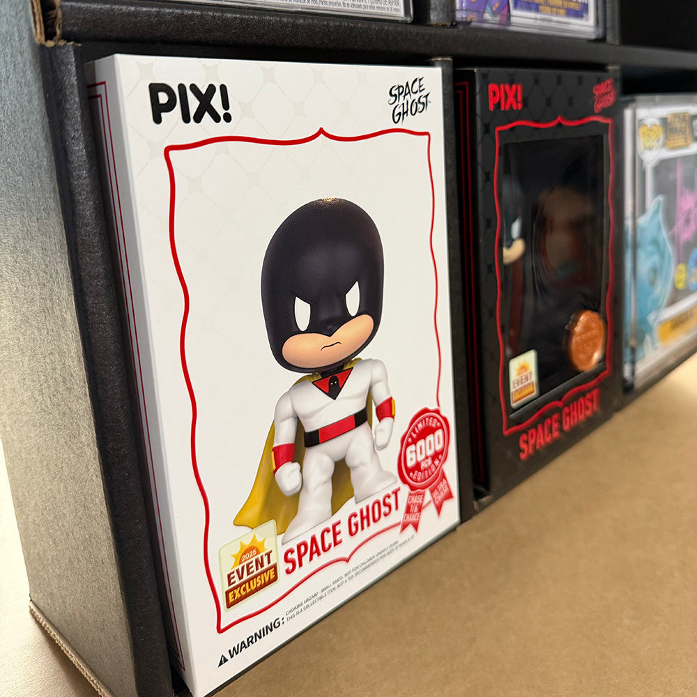 Perfect Display for Thrilljoy Pix - Cardboard GRAIL KUBBIE BLACK (3x2) In Box Display Case for Funko Pops in Acrylic Pop Shield Armor and Thrilljoy Pix