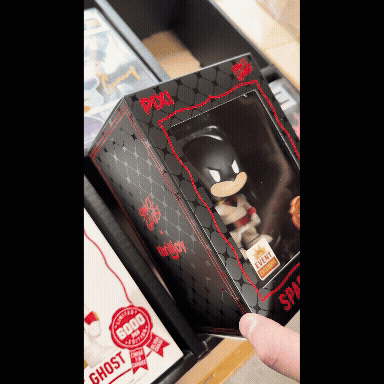 Perfect Display for Thrilljoy Pix - Cardboard GRAIL KUBBIE BLACK (3x2) In Box Display Case for Funko Pops in Acrylic Pop Shield Armor and Thrilljoy Pix