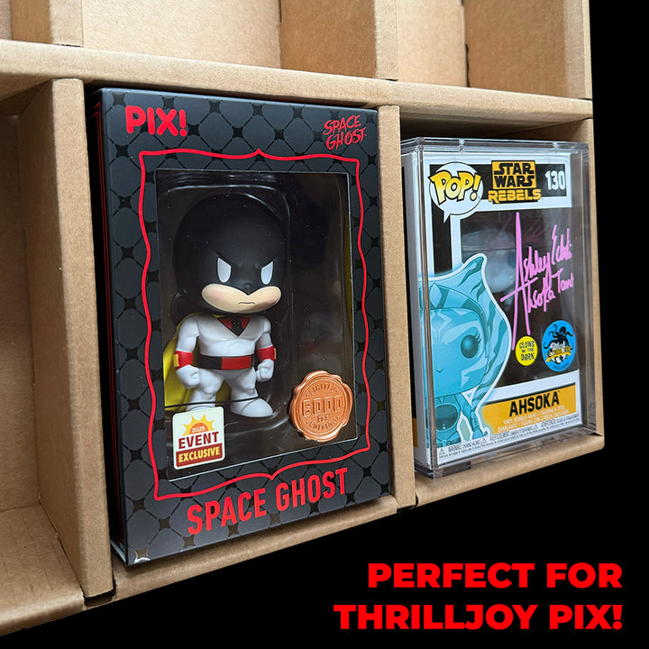 GRAIL KUBBIE BROWN (3x2) - In Box Display Case for Funko Pops in