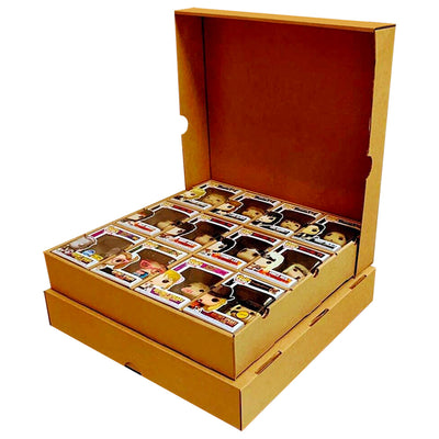 2 Pack - KUBBIE KASE (3x4) - Kubbie Economy & Kubbie Lid Combo for Funko Pops, Perfect for Conventions (Cardboard)