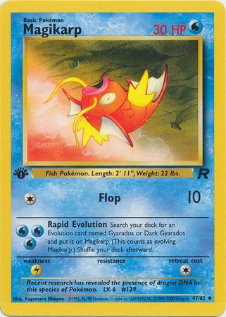 PCG: 047/082 Team Rocket, Magikarp