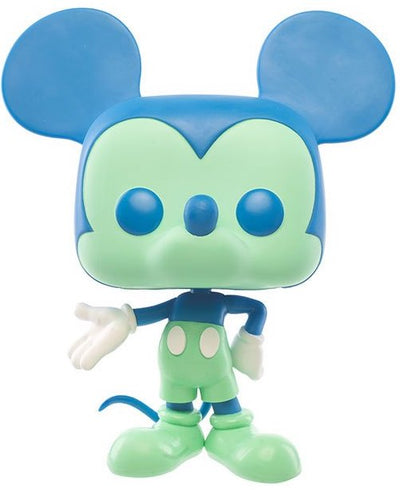 POP! Disney (Jumbo Deluxe): 457 Mickey 90th, Mickey Mouse (Teal / Blue) Exclusive