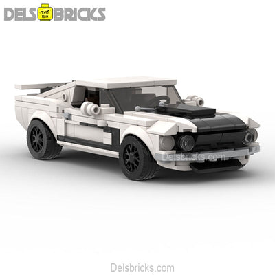 Mustang Boss 302 (Classic Muscle Cars) - Custom Building Blocks Mini Figures Compatible with LEGO