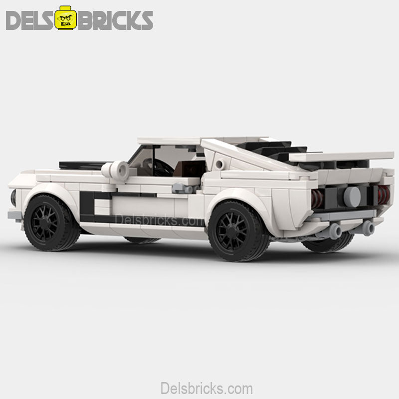 Mustang Boss 302 (Classic Muscle Cars) - Custom Building Blocks Mini Figures Compatible with LEGO