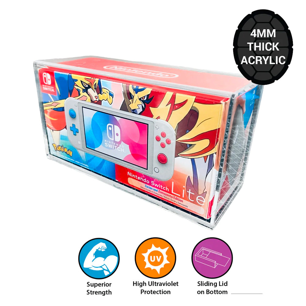 Acrylic Hard Case for NINTENDO SWITCH LITE Video Game Console Box