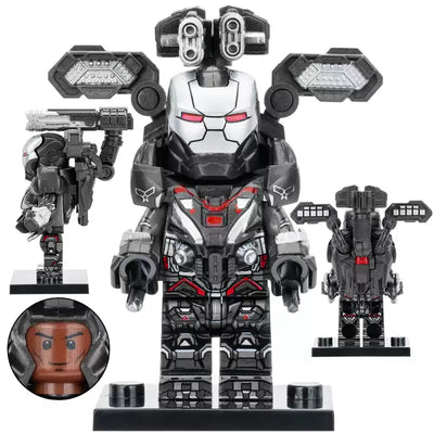 War Machine Mark One Endgame (Marvel Avengers) - Custom Building Blocks Mini Figures Compatible with LEGO