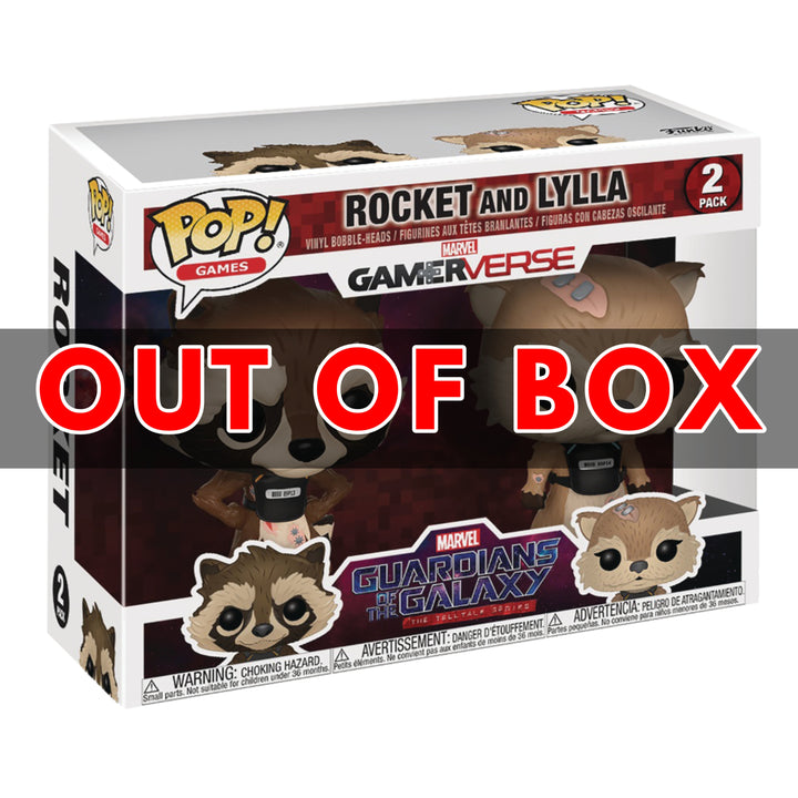 Rocket and Lylla Funko Pop 2 Pack - Guardians of the Galaxy: The Telltale Series store