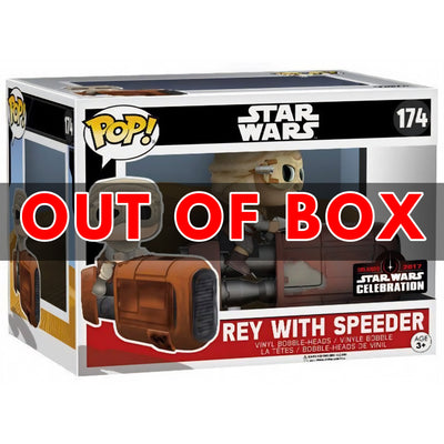 POP! Star Wars: 174 SW, Rey (Speeder) (Deluxe) Exclusive