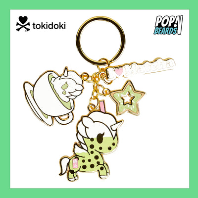 Tokidoki: Keychains, "I Love Macha" Charm