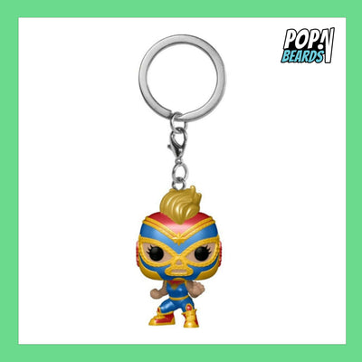 POP! Keychains: Marvel (Lucha Libre), La Estrella Cosmica (MT) Exclusive