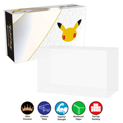 POKEMON TCG Ultra-Premium Collection Box Protector (50mm thick) 7h X 12.5w X 3.5d on The Pop Protector Guide App by Display Geek