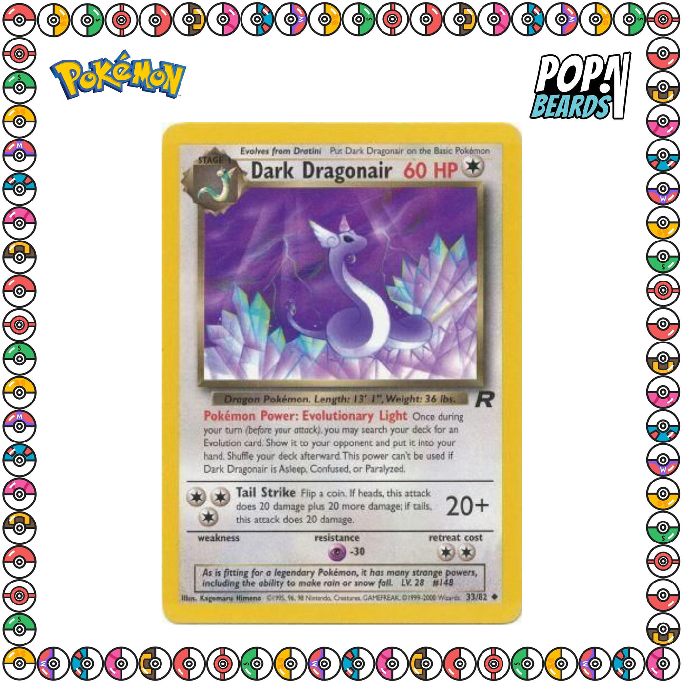 PCG: 033/082 Team Rocket, Dark Dragonair