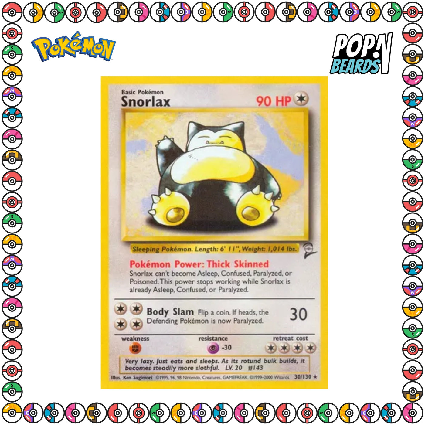 PCG: 030/130 Base Set 2, Snorlax