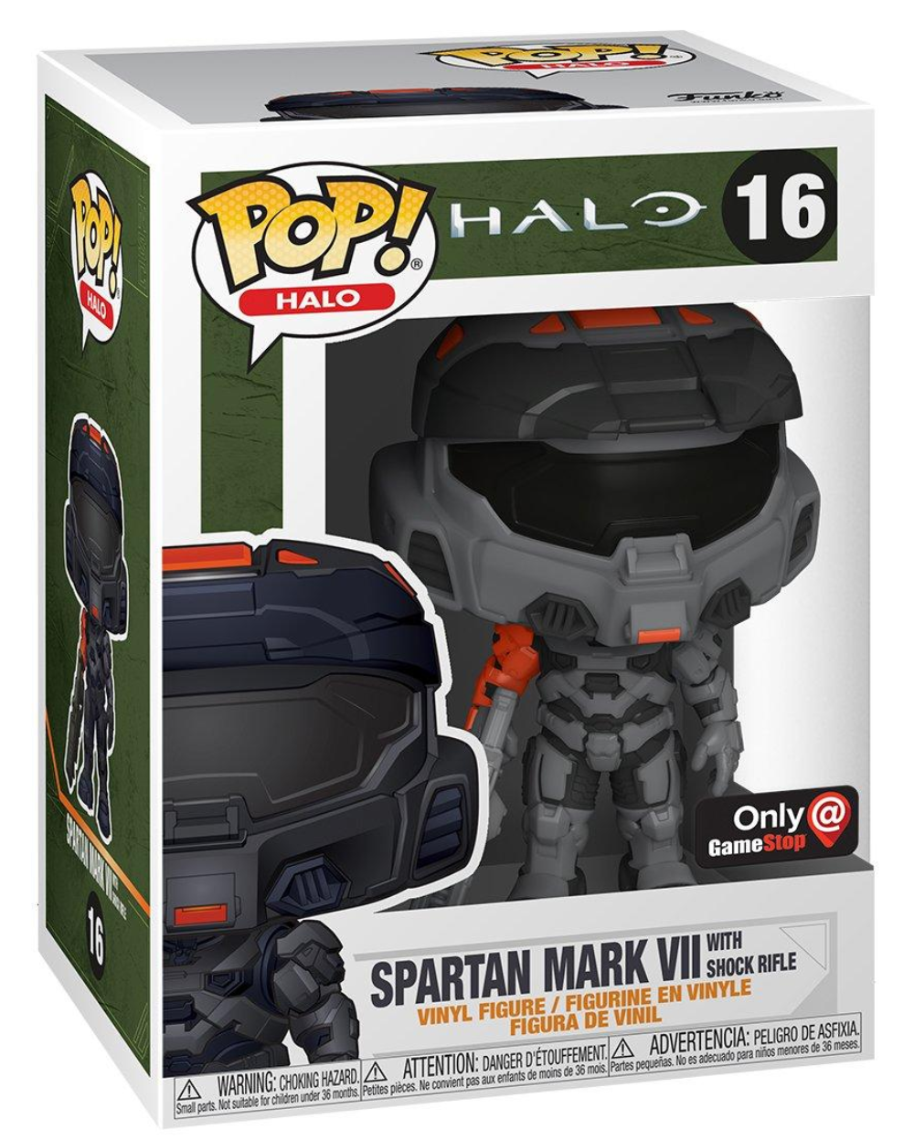 POP! Halo: 16 Halo, Spartan Mark VII (Shock Rifle) Exclusive