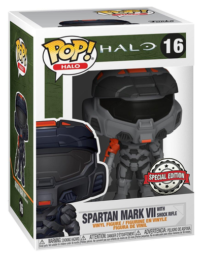 POP! Halo: 16 Halo, Spartan Mark VII (Shock Rifle) Exclusive