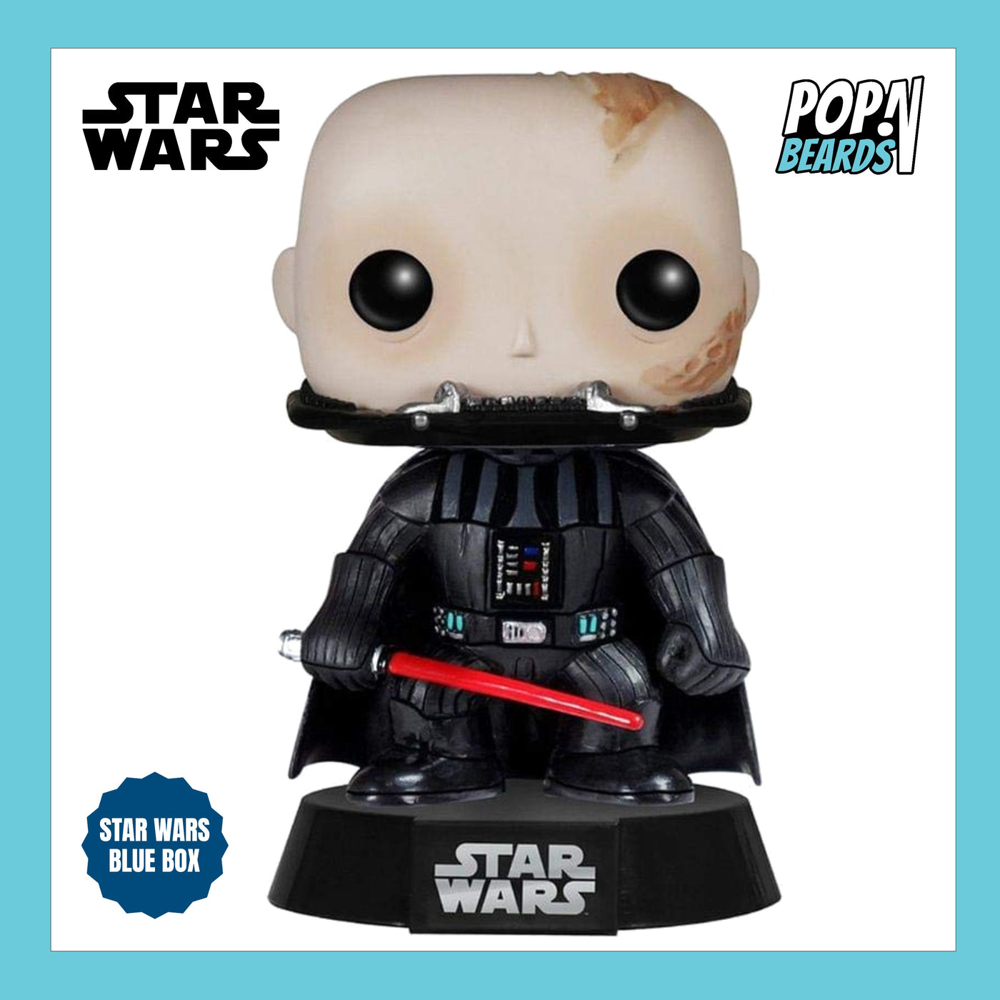 POP! Star Wars: 43 SW, Unmasked Vader (Blue Box)