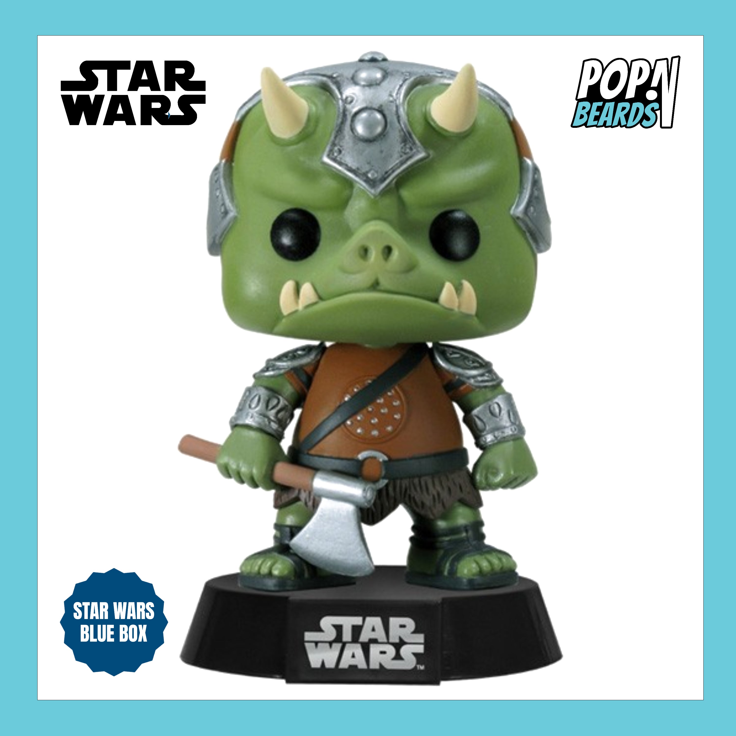 POP! Star Wars: 12 SW, Gamorrean Guard (Blue Box)– Display Geek, Inc.