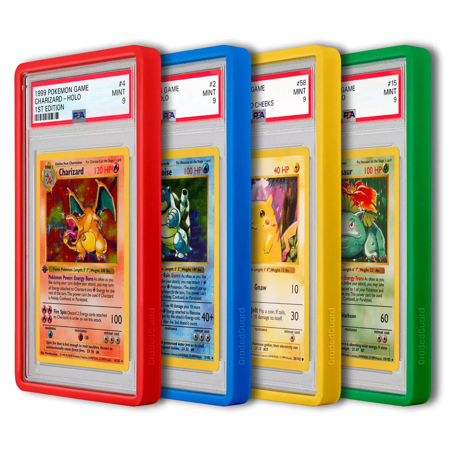 graded pokemon card case Standard Protective Case for Graded Cards (PSA) - GradedGuard