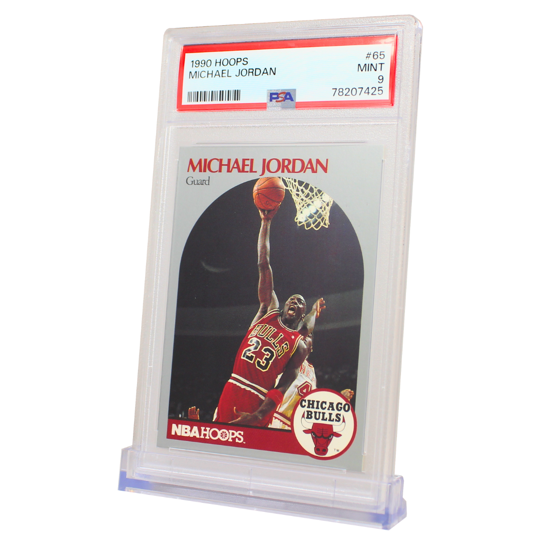 Trading Card Displays for Graded PSA, Clear (5 Pack)