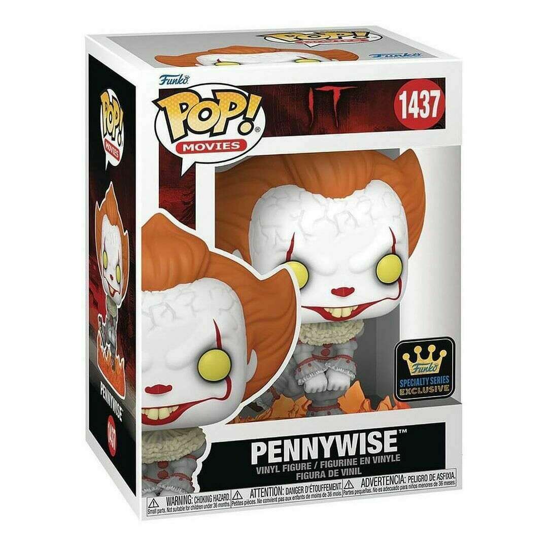 POP! Movies: 1437 IT (CH 1), Pennywise Exclusive