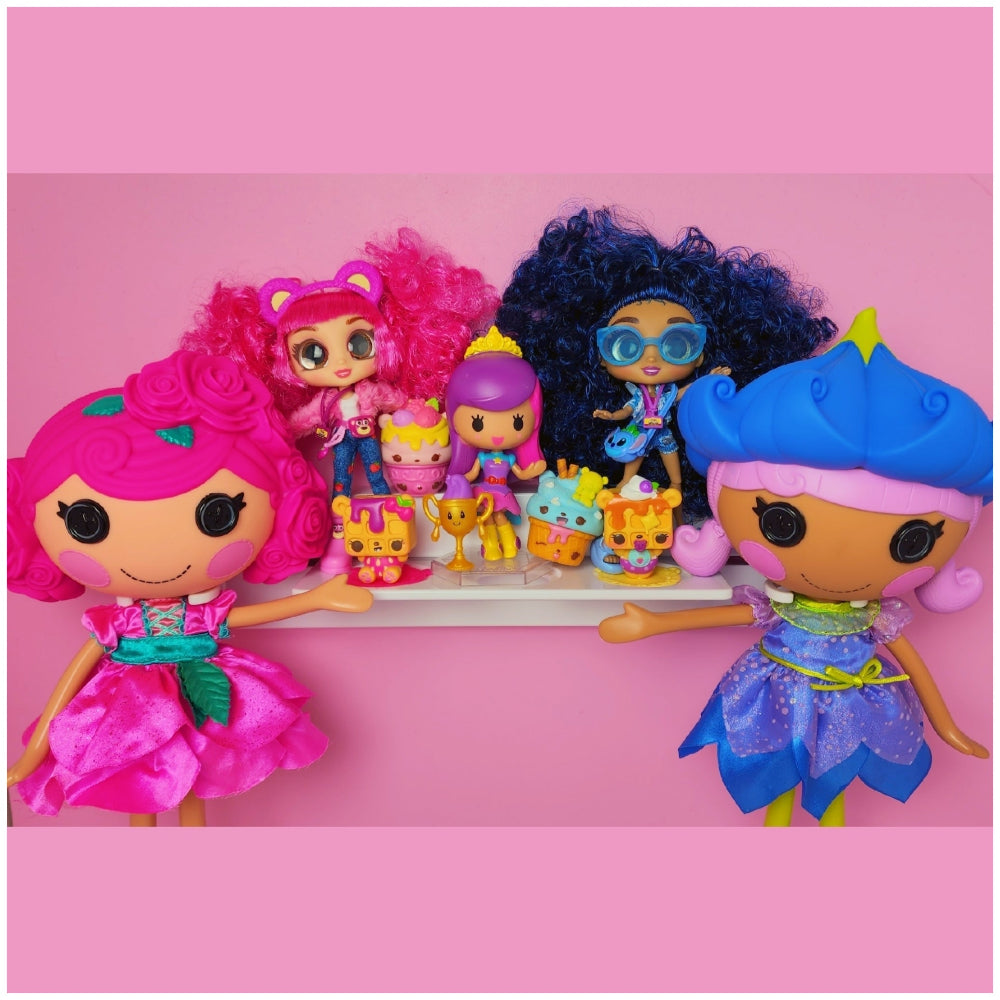 Mixed Set #2 (1 Short & 1 Long Ledge, 8 Reversible Holders, 7 Doll Hoo ...