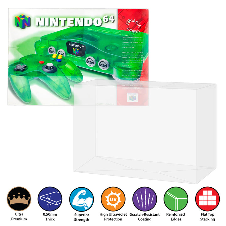 Plastic Protector for N64 FUNTASTIC Video Game Console Box