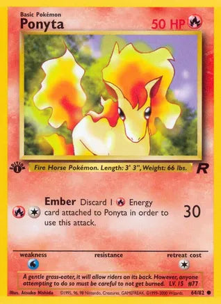 PCG: 064/082 Team Rocket, Ponyta